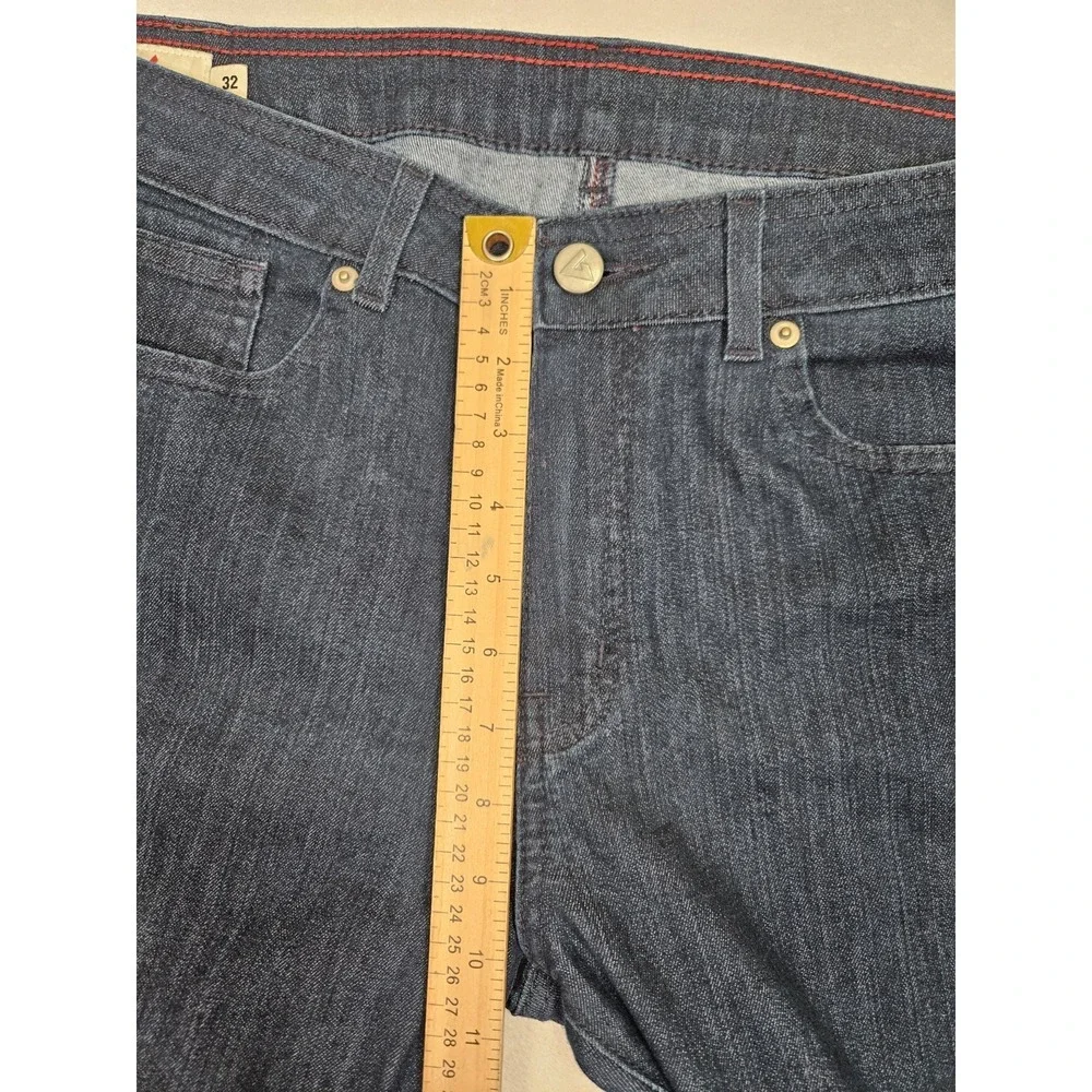 American Giant Jeans‎ Mens 32x29 Denim 218 Straight Stretch Indigo Made in USA